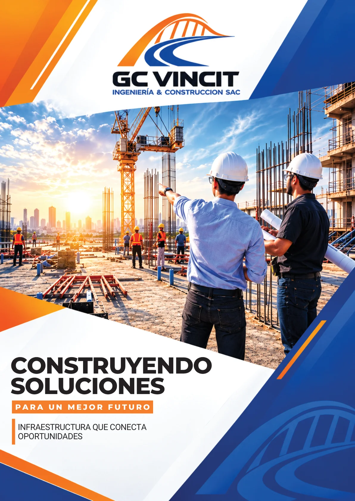 Portada del brochure de GC VINCIT